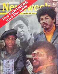 Newsweek Magazine 23 February 1970 - The Panthers and the Law, Earle G. Wheeler NDR88199 - Gökçekoleksiyon