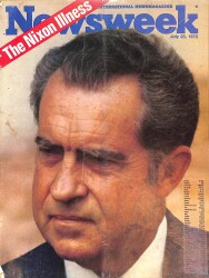 Newsweek Magazine 23 July 1973 - Nixon, Uruguay Africa, Rose Mary's Baby NDR88198 - Gökçekoleksiyon
