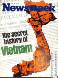 Newsweek Magazine 28 June 1971 - The Secret History of Vietnam, Pakistan, Kentucky NDR88191 - Gökçekoleksiyon