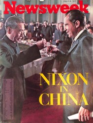Newsweek Magazine 6 March 1972 - Nixon in China, Nancy Tang, Stalin's Daughter NDR88215 - Gökçekoleksiyon