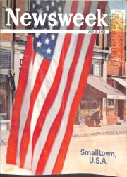 Newsweek Magazine 8 July 1963 - Smalltown U.S.A, Rolex Watches, Walter Lippmann NDR88201 - Gökçekoleksiyon