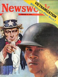 Newsweek Magazine 9 February 1970 - Vietnam, Pompidou, Nixon, Martin Meyerson NDR88229 - Gökçekoleksiyon