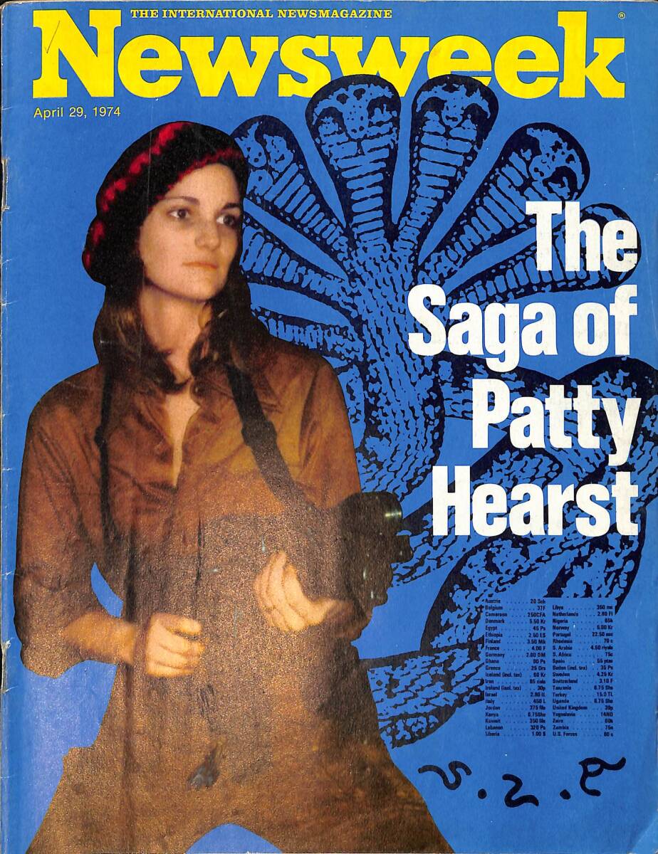Newsweek Magazine April 29, 1974 – The Saga of Patty Hearst – Debate among the Dissidents: Jay Axelbank and Andrew Nagorski NDR100565 - 1