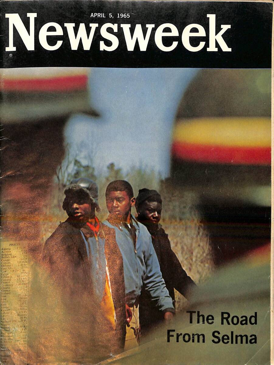 Newsweek Magazine April 5, 1965 – Bobby Kennedy at the summit no more mountains to climb NDR100594 - 1
