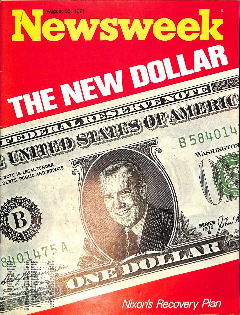 Newsweek Magazine August 30, 1971 – Tokyo's widening rift with Washington – Singing star David Cassidy – The superb Berkshire Boy Choir NDR100537 - 1