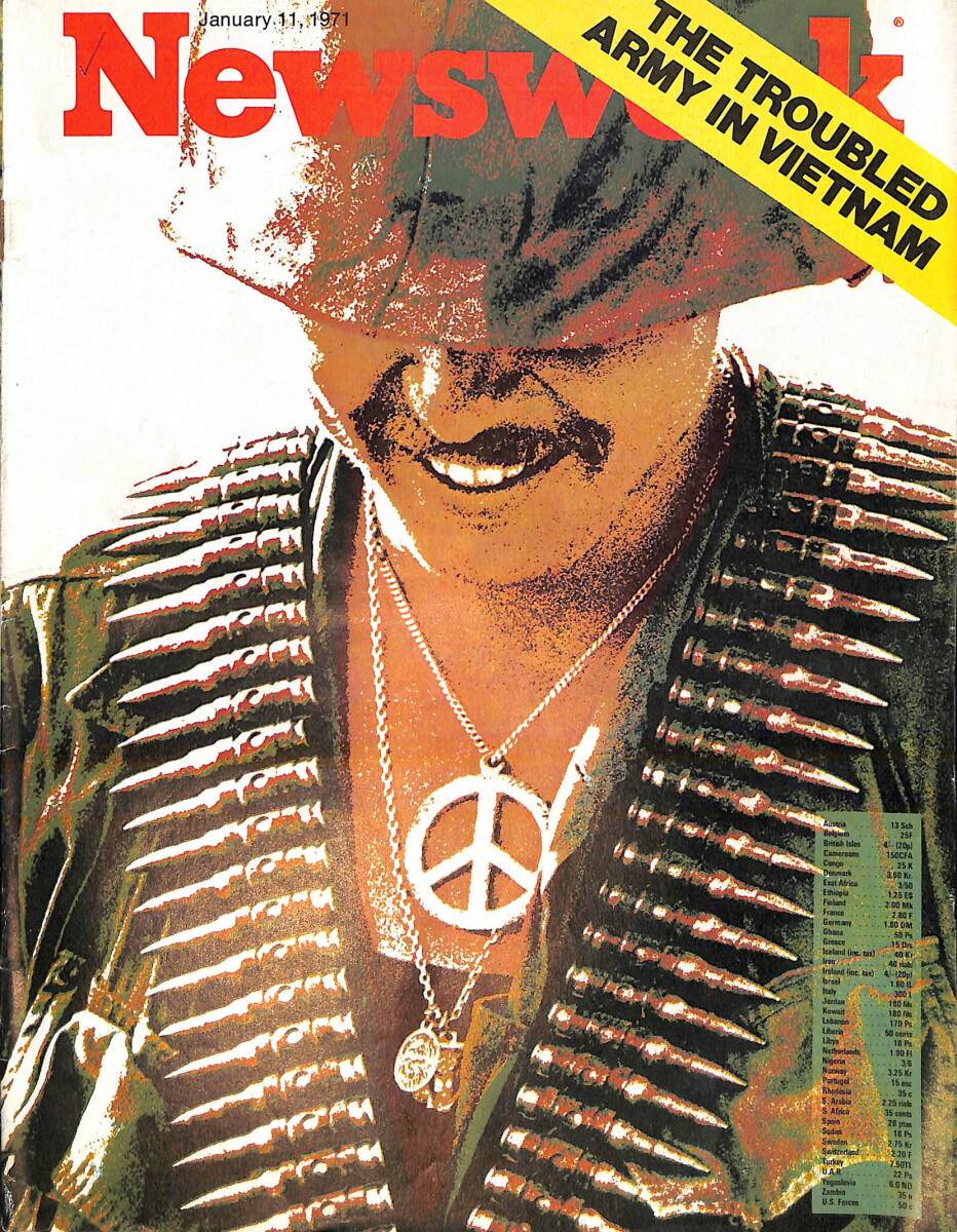 Newsweek Magazine January 11, 1971 – The Troubled Army in Vietnam – Six Basque rebels in prison in spain – Billy Graham NDR100590 - 1