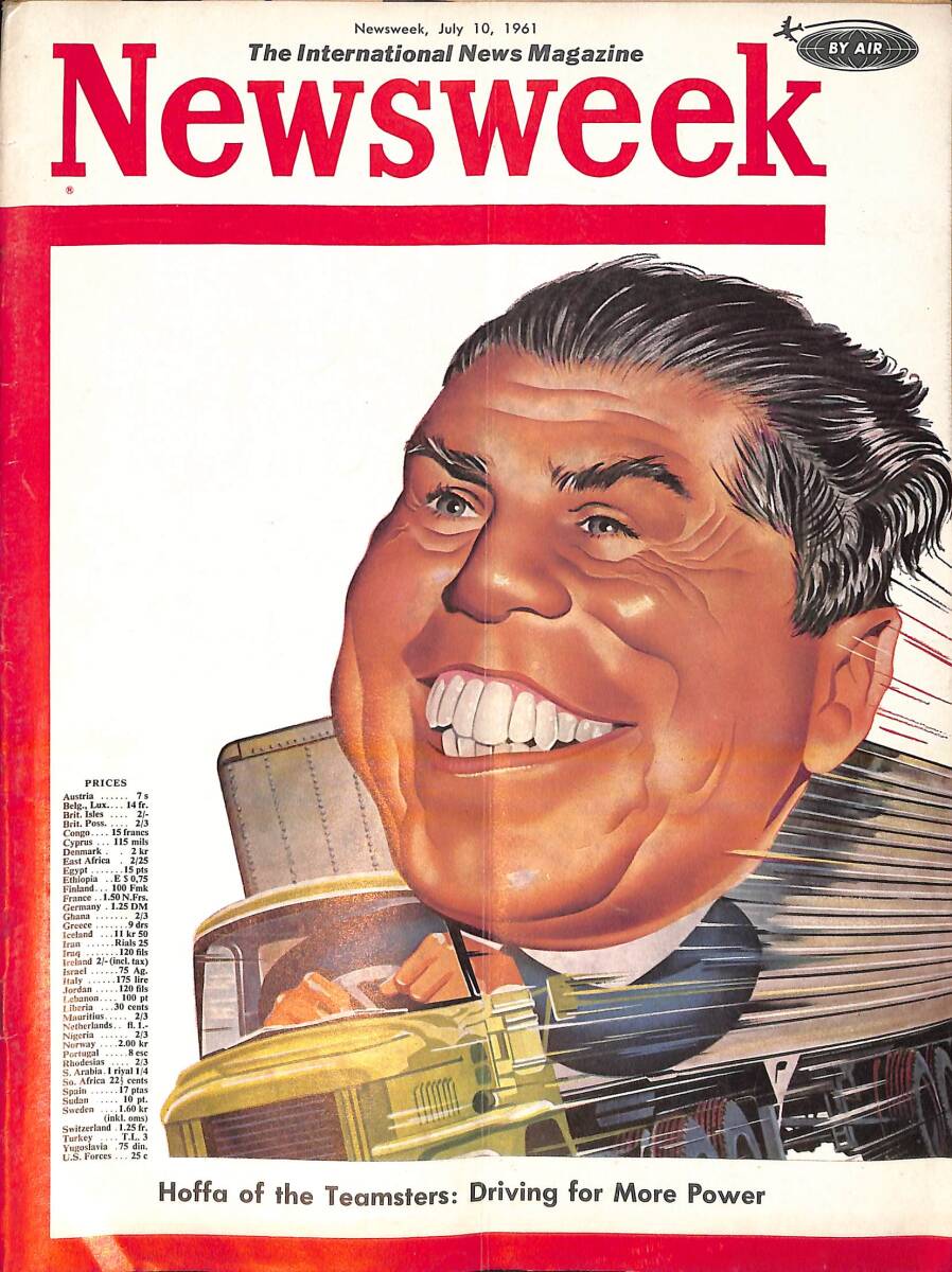 Newsweek Magazine July 10, 1961 – Berlin: A Time to 'Stand Tall' – Brittany farmers in revolt: Does de Gaulle alone speak for France? NDR100601 - 1
