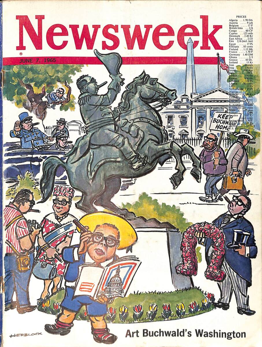 Newsweek Magazine June 7, 1965 – The proporz system-Austria's way of life – Fingers and the great international bridge scandal NDR100600 - 1