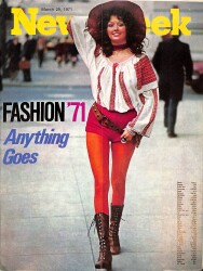 Newsweek Magazine March 29, 1971 - Charles Michener, Edward Behr, Nixon, Betsey Johnson NDR88687 - Gökçekoleksiyon