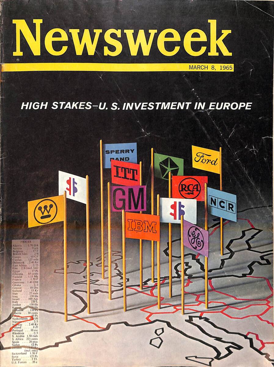 Newsweek Magazine March 8, 1965 – In Greece, growing Communist strength and the threat of an army take-over NDR100592 - 1