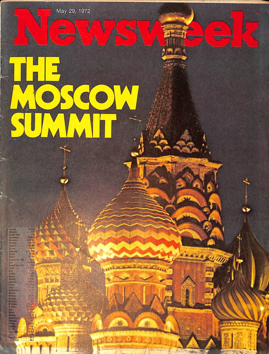 Newsweek Magazine May 29, 1972 – The shooting of George Wallace – Angela Davis: the prosecution rests NDR100579 - 1