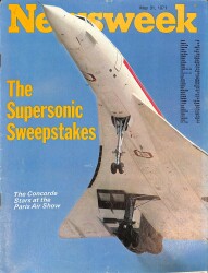 Newsweek Magazine May 31, 1971 - The Supersonic Sweepstakes, Tom Picton, John Barrymore NDR88680 - Gökçekoleksiyon