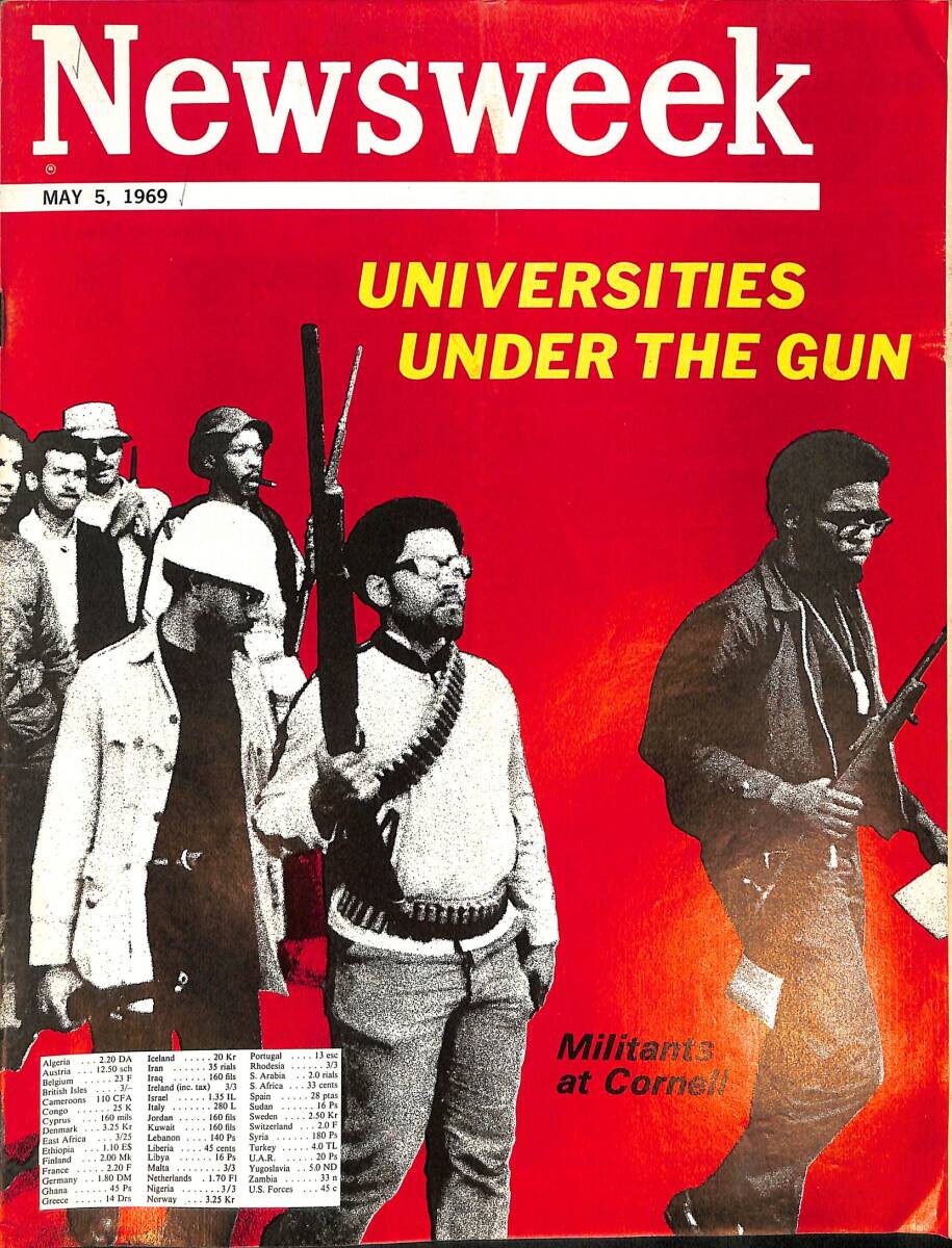 Newsweek Magazine May 5, 1969 - Militants at Cornell, Ali MacGraw NDR88379 - 1