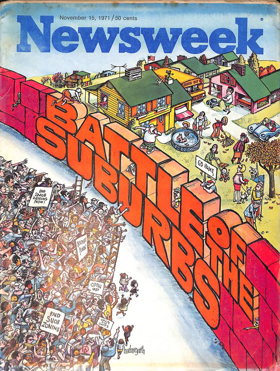 Newsweek Magazine November 15, 1971 – Harry Waters – John Barnes – Edward Klein – John J. Lindsay – Walter Clemons NDR100488 - 1