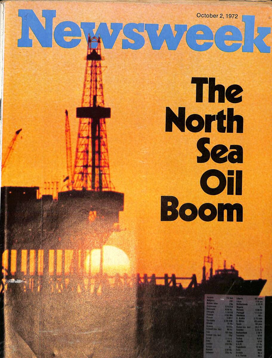 Newsweek Magazine October 2, 1972 – Bombs in the mail: new Arab terror tactic – Muhammad Ali's show of respect NDR100538 - 1