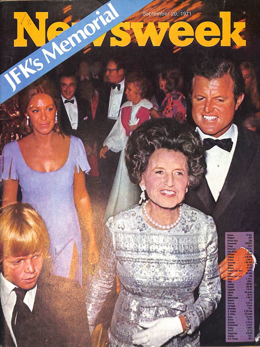 Newsweek Magazine September 20, 1971 – A talk with Japan's Prime Minister Sato Nikita Khrushchev, 1894-1971 NDR100484 - 1