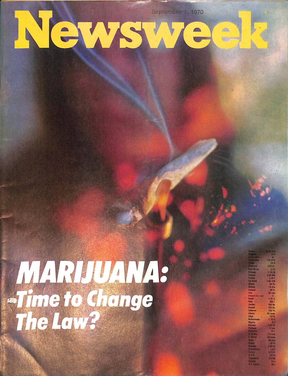 Newsweek Magazine September 7, 1970 – Mr. Nixon's regional press strategy – The Libyan junta's difficult first year – Japan's noble envoy to Peking NDR100499 - 1