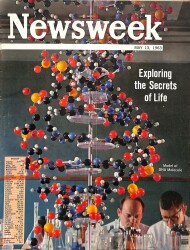 Newsweek May 13 1963 - Walter Lipmann, Janet Auchincloss , Samarştan Marti Stevens NDR84588 - Gökçekoleksiyon