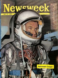 Newsweek May 27 1963 - Astronaut Cooper, Bruce Catton, Cadet Kelly And Mary Margaret NDR84577 - Gökçekoleksiyon