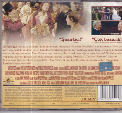 Nicholas Nickleby VCD Film VCD10929 - 2
