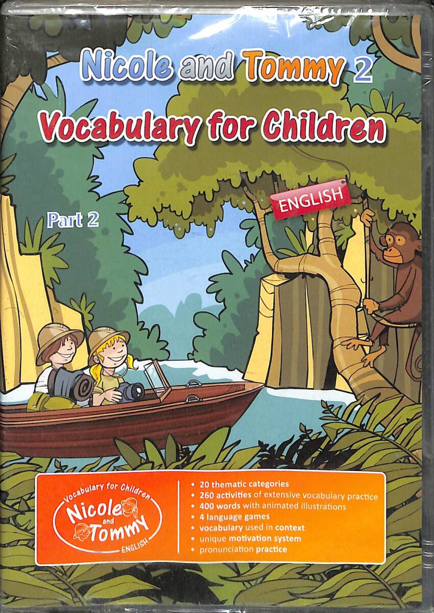 Nicole And Tommy 2 Vocabulary For Children Part 2 English DVD Film (Sıfır) DVD2409 - 1
