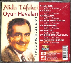 Nida Tüfekçi - Oyun Havaları CD (İkinci El) CD3573 - 2