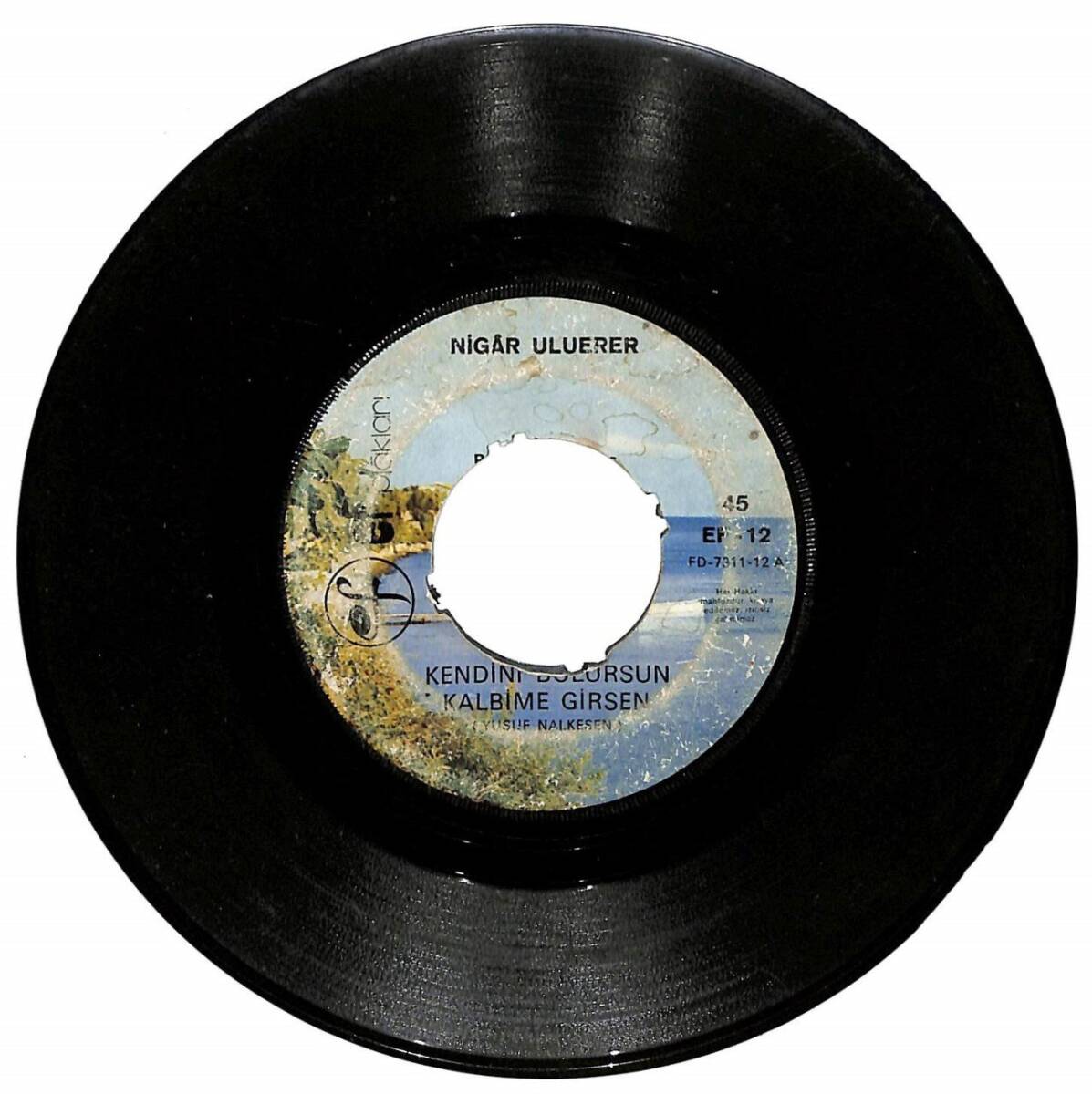 Nigar Uluerer - Kendini Bulursun Kalbime Girsen Seni Sevda Çiçeğim (106.5) PLK12445 - 1