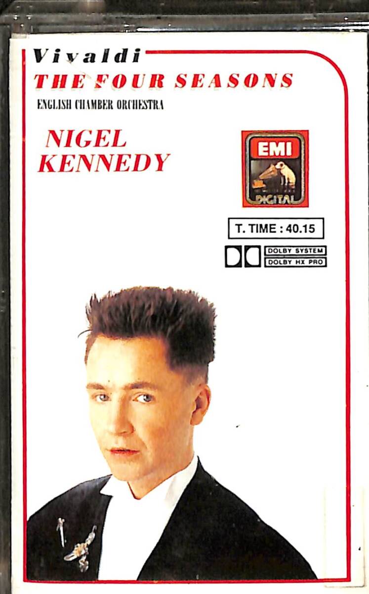 Nıgel Kennedy (Vivaldi The Four Seasons) Kaset (İkinci El Kaset) KST29745 - 1