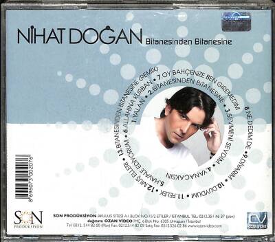 Nihat Doğan *Bitanesinden Bitanesine* ( İkinci El ) CD Müzik CD2002 - 2
