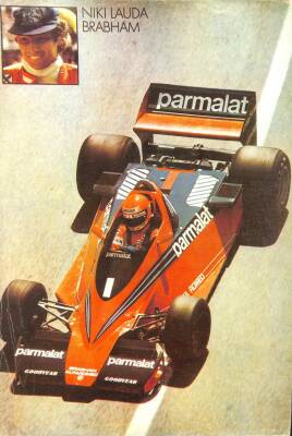 NIKI LAUDA BRABHAM ORTA BOY KARTPOSTAL (24X34 CM) KRT17597 - 1