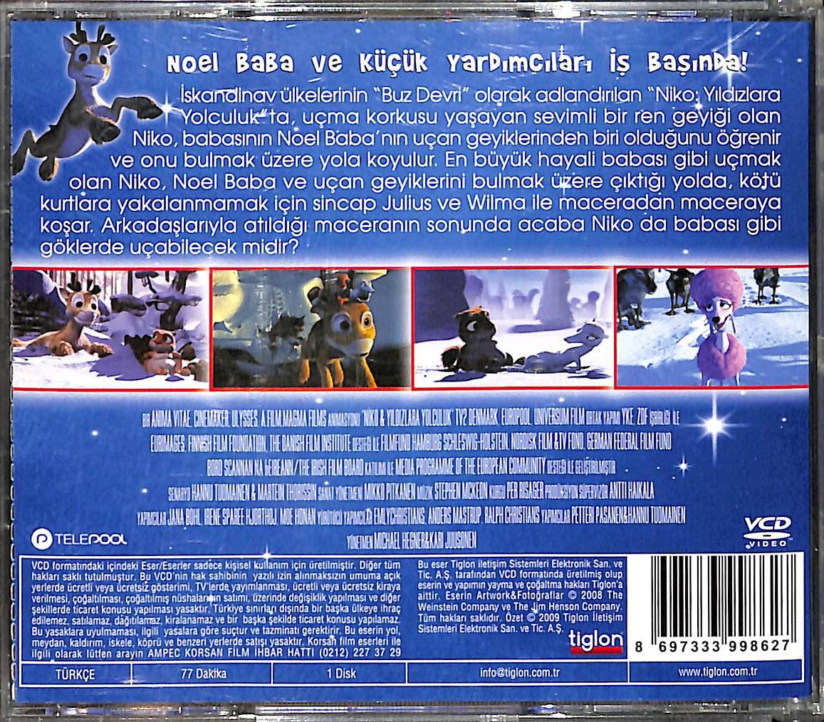 Niko: Yıldızlara Yolculuk – The Flight Before Christmas (2008) Orijinal VCD Film VCD28715 - 2