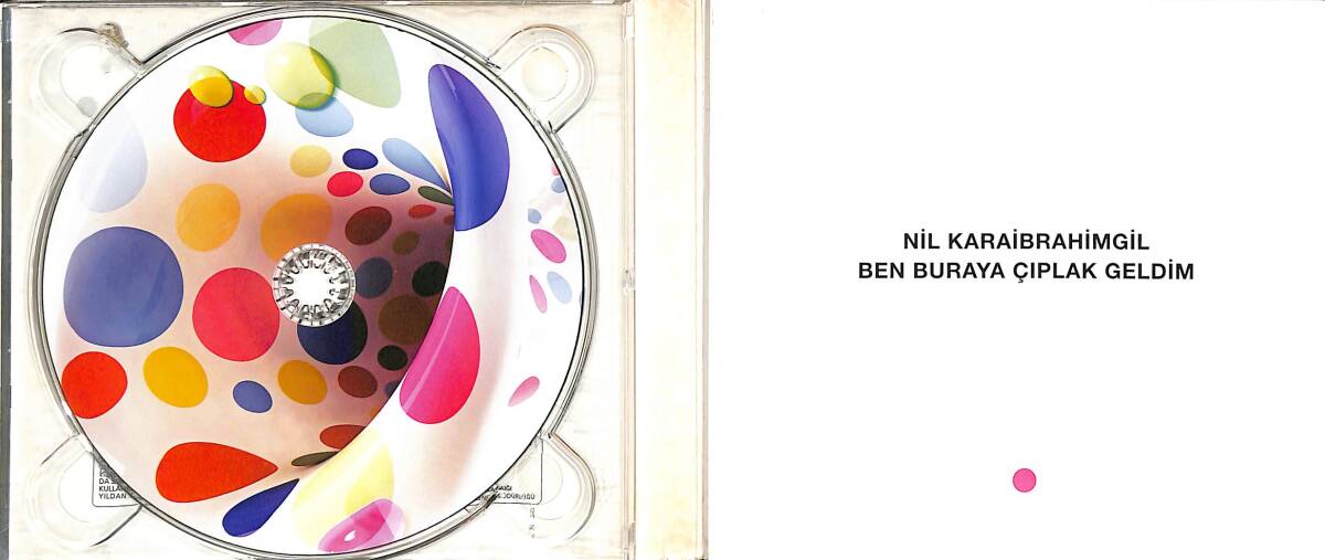 Nil Karaibrahimgil - Ben Buraya Çıplak Geldim CD (İkinci El) CD3958 - 2