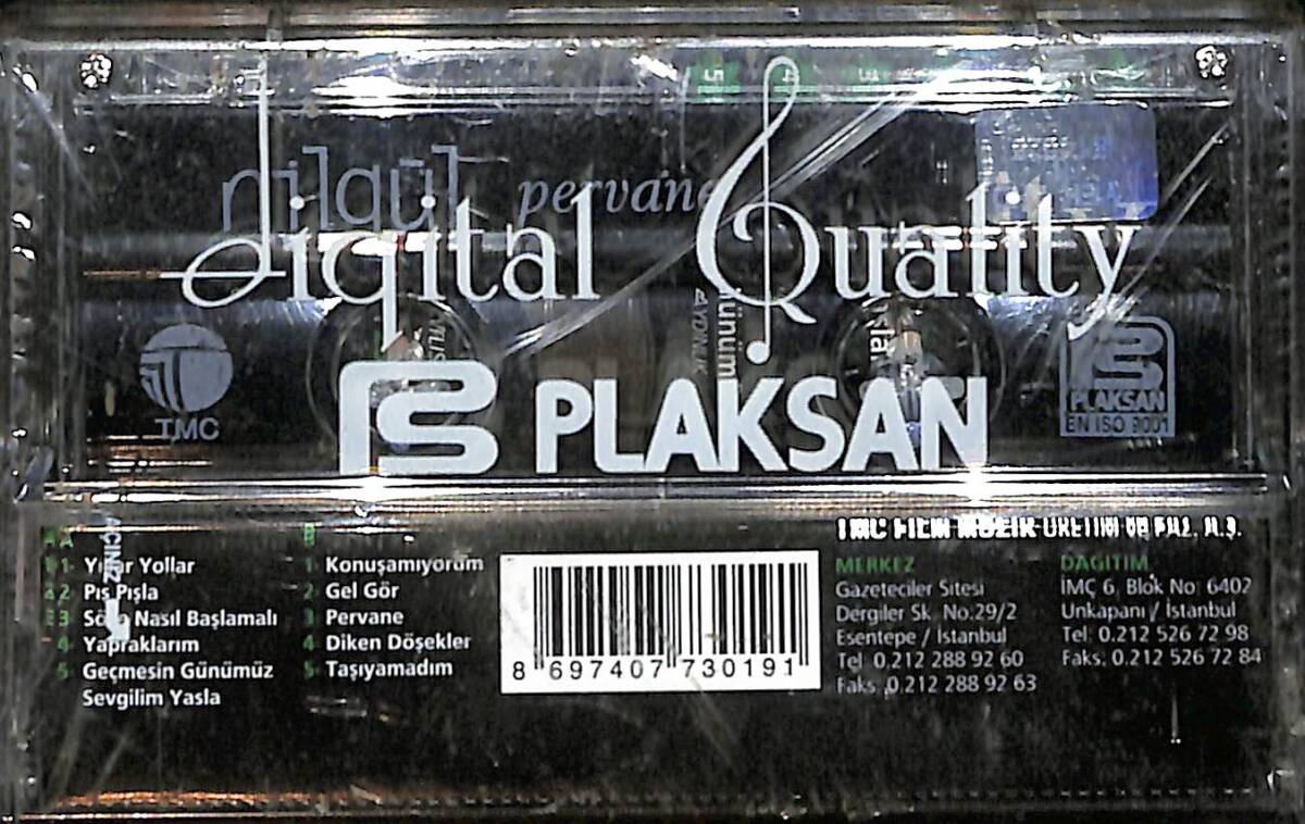 Nilgül - Pervane Kaset (Sıfır Kaset) KST29631 - 2