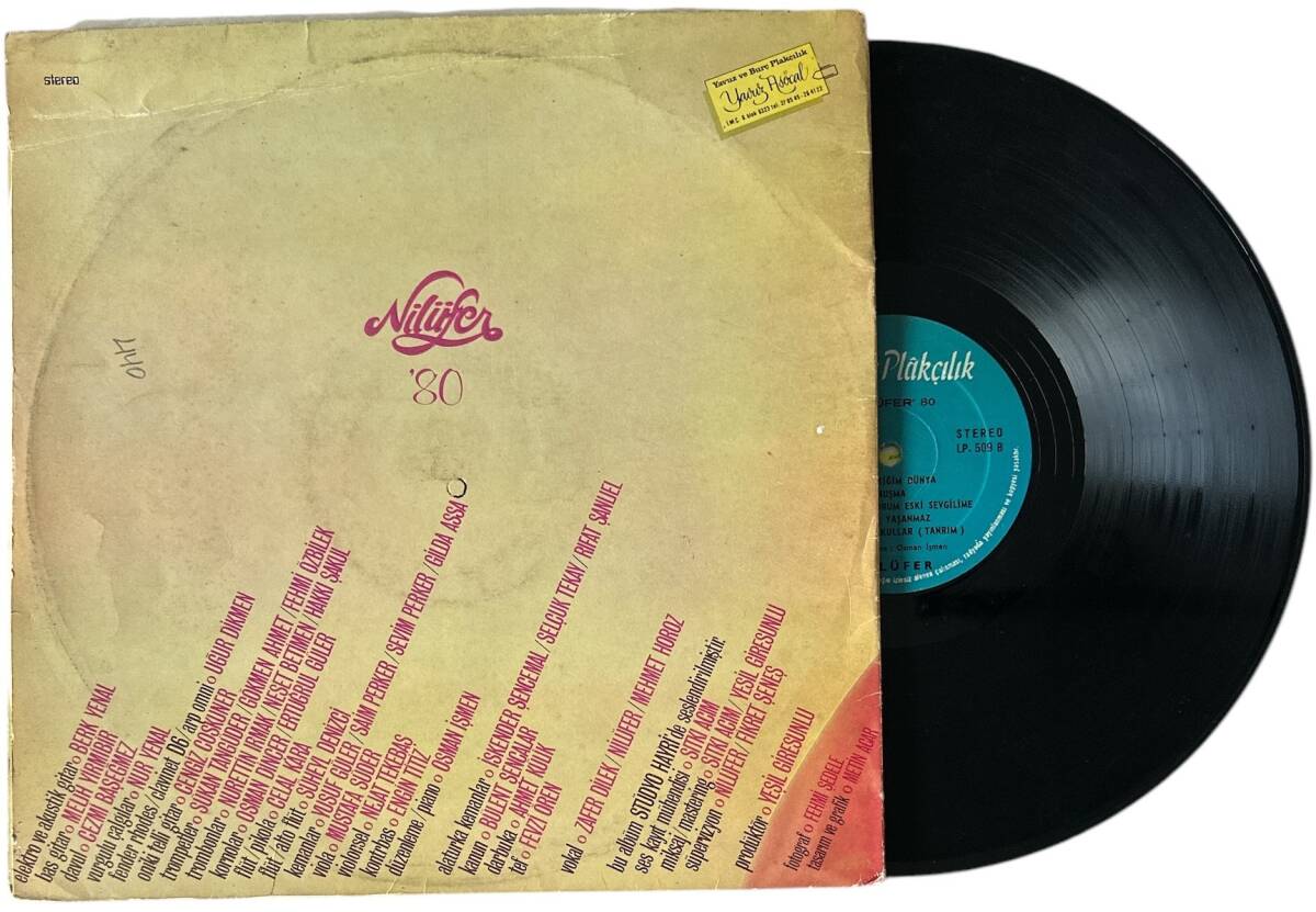 Nilüfer '80 LP Plak (10/8) PLK25554 - 2