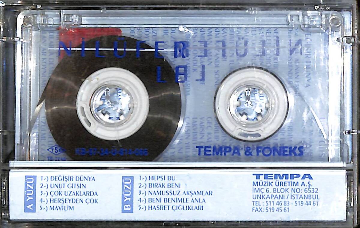 Nilüfer - Le Kaset (İkinci El) KST27354 - 2
