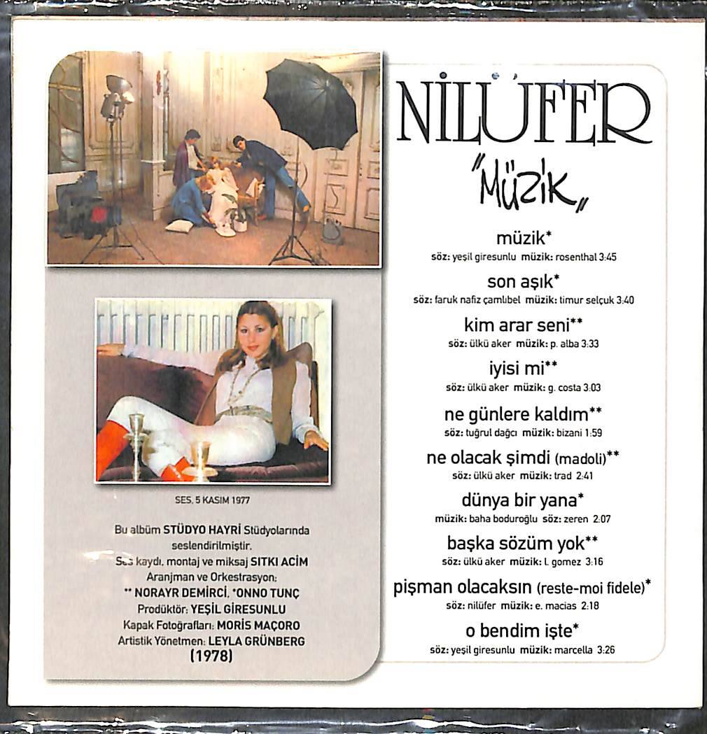 Nilüfer ‎– Müzik CD (İkinci El) CD5838 - 2