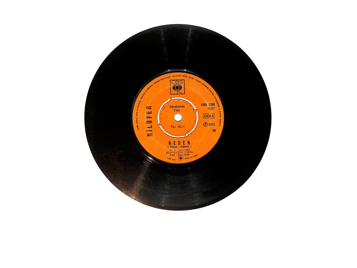 Nilüfer – Neden / Dünya Dönüyor 45’lik Plak (10/7) PLK26975 - 1