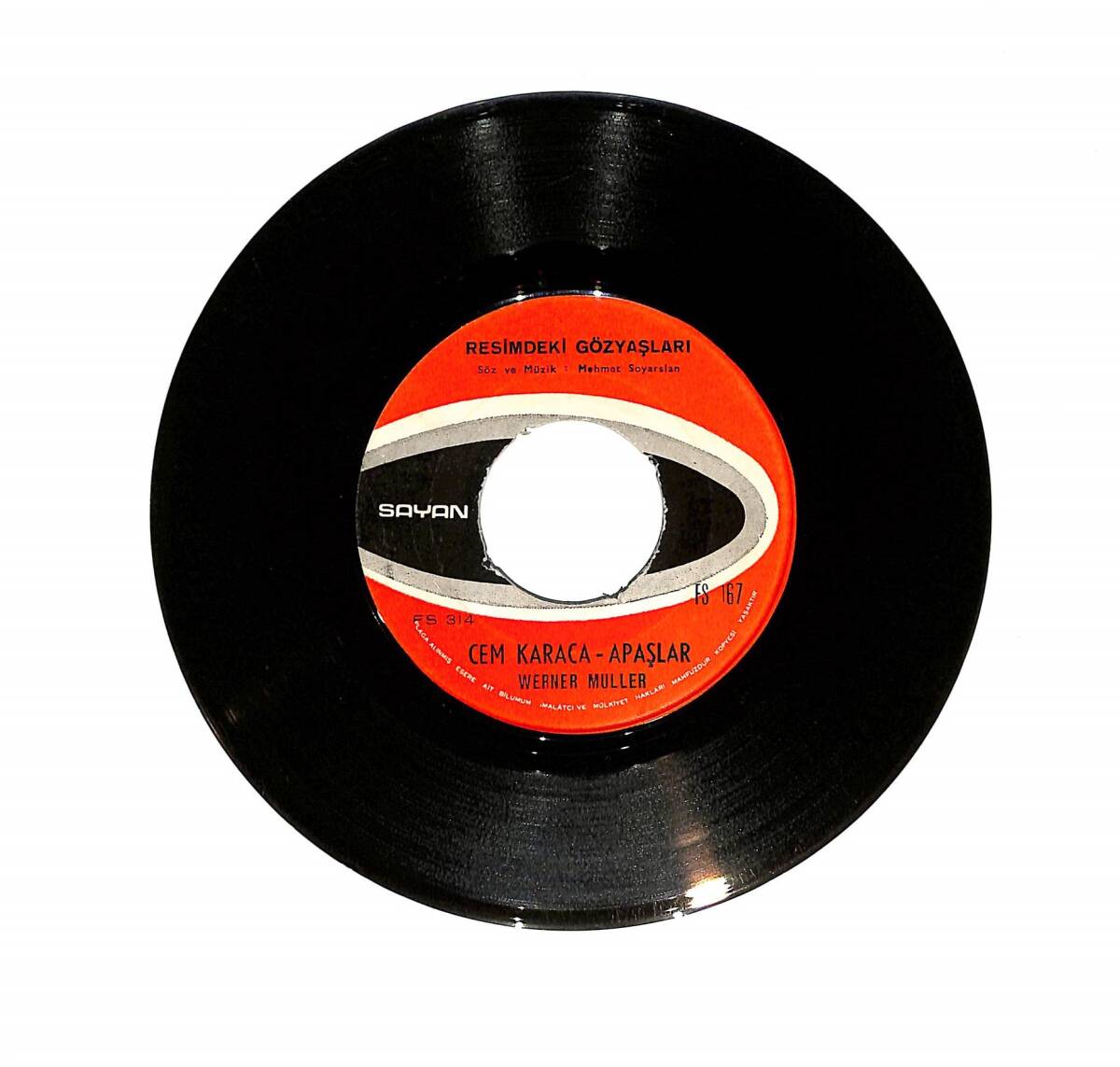 Cem Karaca Apaşlar - Emrah / Resimdeki Gözyaşları PLAK (10/8) PLK24114 - 2