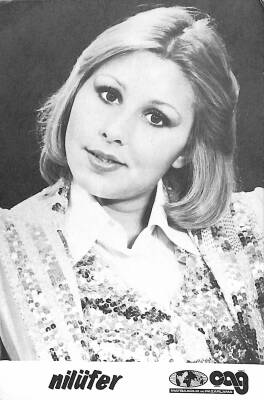 Nilüfer Siyah Beyaz Kartpostal KRT18237 - 1