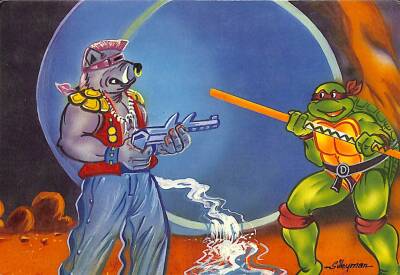 Ninja Kaplumbağalar Kartpostal KRT14011 - 1