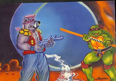 Ninja Kaplumbağalar Kartpostal KRT16513 - 1