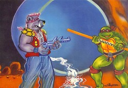 Ninja Kaplumbağalar Kartpostal KRT16927 - Gökçekoleksiyon