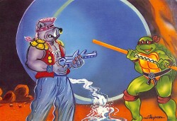 Ninja Kaplumbağalar Kartpostal KRT17258 - Gökçekoleksiyon