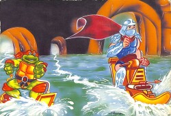 Ninja Kaplumbağalar Kartpostal KRT17327 - Gökçekoleksiyon