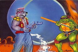 Ninja Kaplumbağalar Kartpostalı KRT10794 - Gökçekoleksiyon