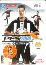 Nintendo Wii Pes 2008 Pro Evolution Soccer (İkinci El) DVD2697 - 1