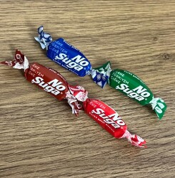 NO ŞUGA (KERVAN ) 2008 Dört Farklı Renk Şekersiz Sakız# SKZ2051 - 2