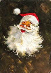 Noel Baba Temalı Kartpostal KRT20920 - Gökçekoleksiyon