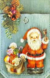 Noel Yılbaşı Kartpostal KRT18067 - Gökçekoleksiyon