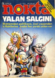 NOKTA DERGİSİ YIL5 SAYI22 - 7 HAZİRAN 1987 - UĞUR MUMCU BASIN KONSEYİ TARTIŞMASI, ISHTAR FİLMİ, KONYADA ARBEDE (FUTBOL) KTP3272 - Gökçekoleksiyon